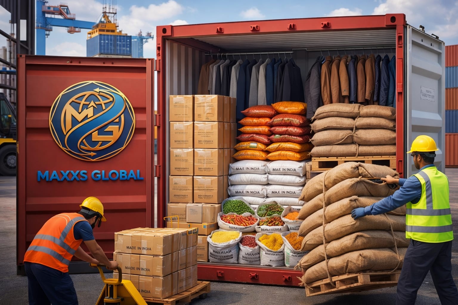 MAXXS Global container loading